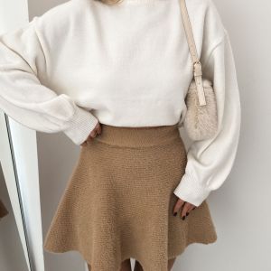 Fluffy Skirt 'WINTER' Beige – ONLY MY SHOP SHOWROOM